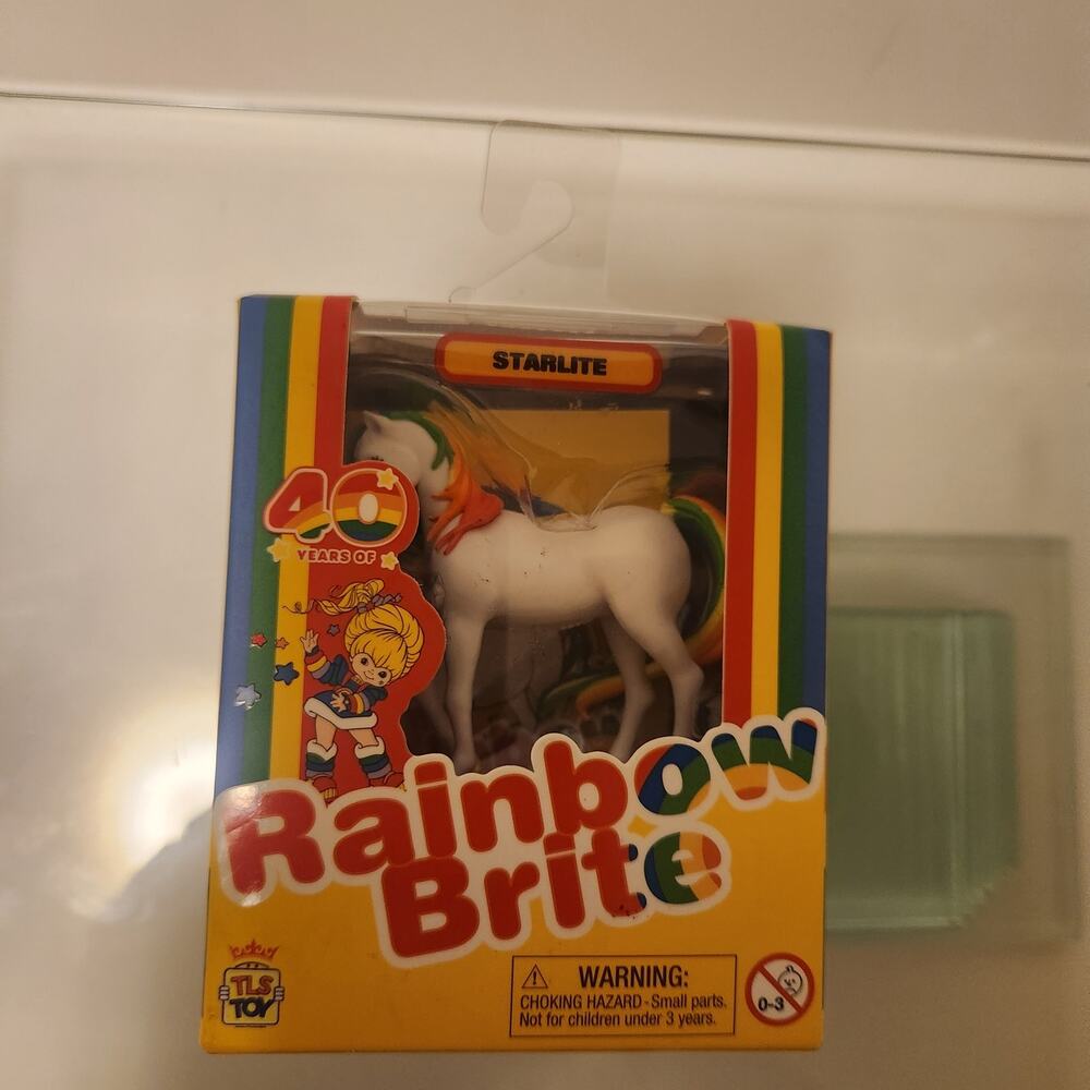 TLS TOY 40TH ANNIVERSARY RAINBOW BRITE * Starlite* CHEEBEE MINI FIGURE